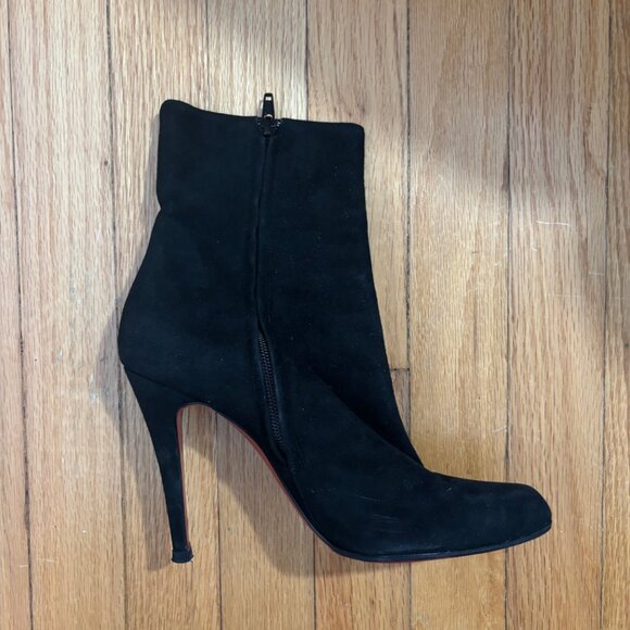 Christian Louboutin Suede Ankle Boots - Picture 2 of 4